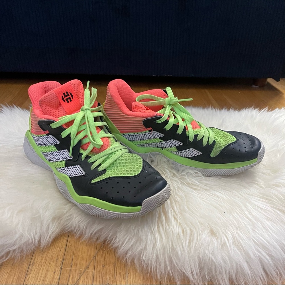 Adidas Mens 8 James Harden Stepback Basketball Shoes